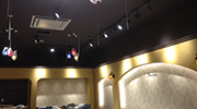 物販店 内装 電気工事