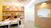 英会話教室 内装工事  店内照明